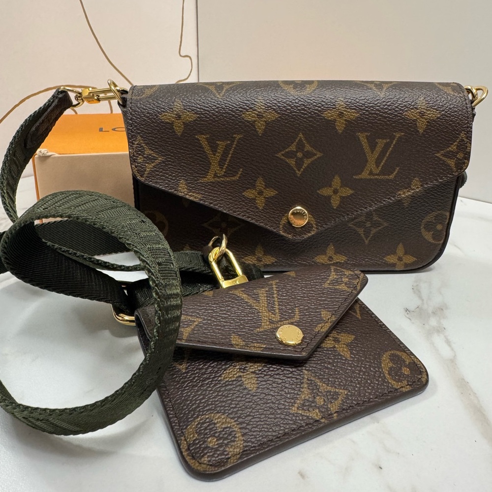 Louis Vuitton Monogram Felicie Strap & Go - discontinued
